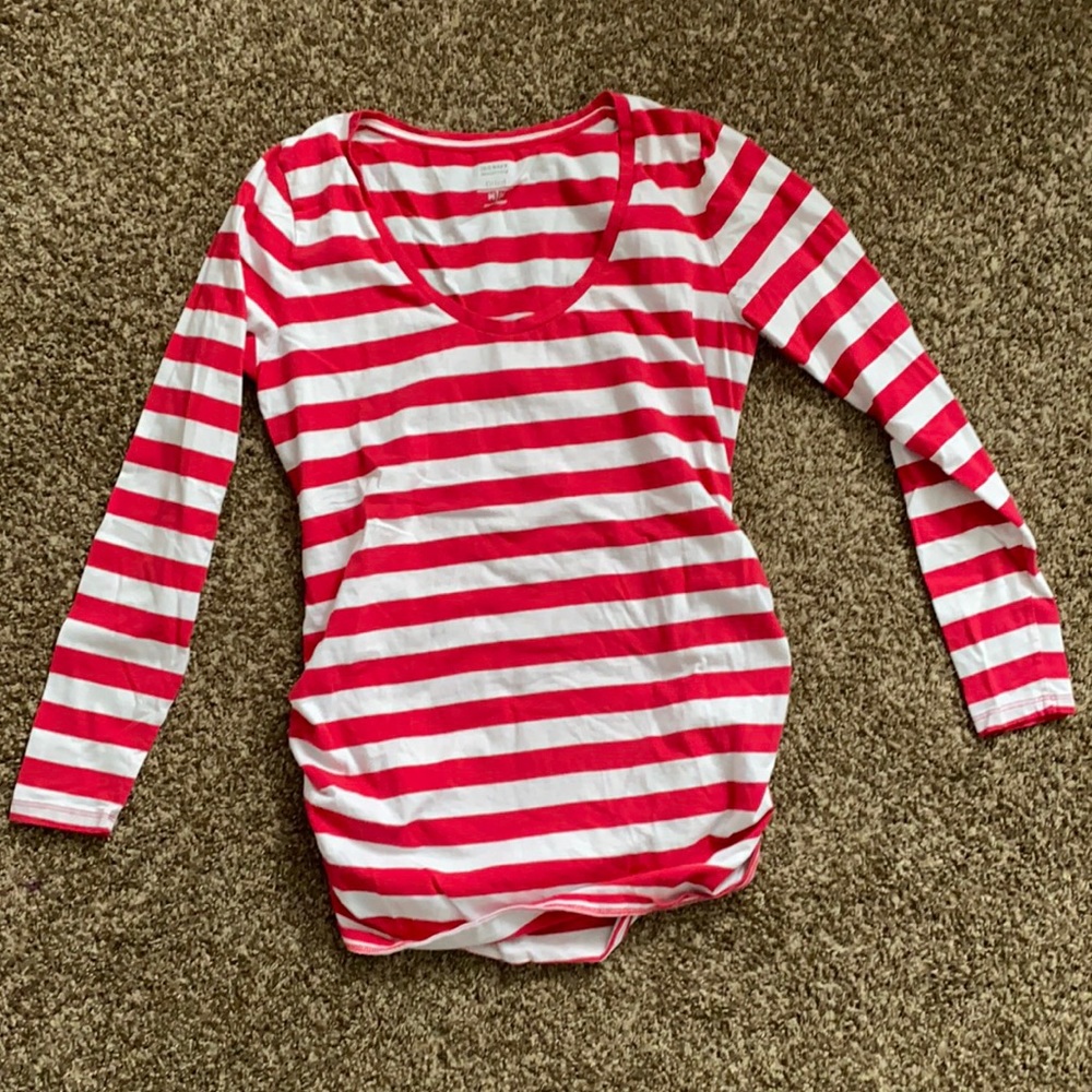 Long sleeve maternity shirt. Size m